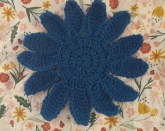 Flower Coaster Crochet Pattern