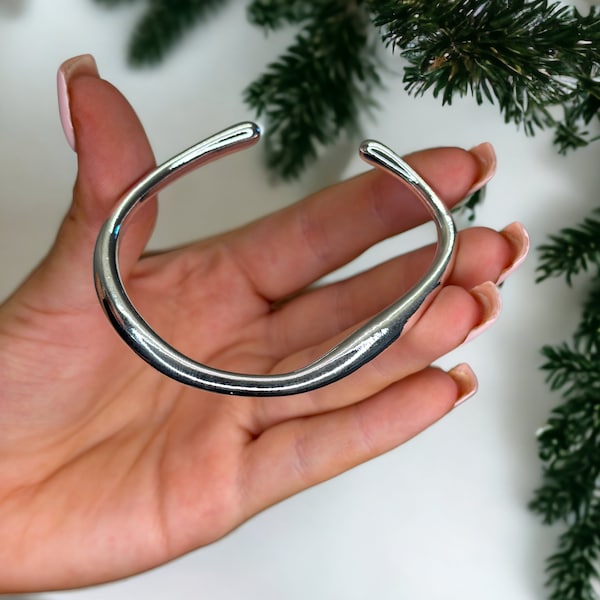 Geometric Chunky Chain Bracelet - Silver main image 0