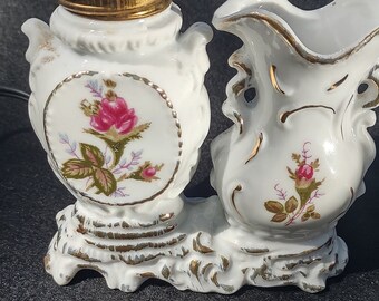 Dressing Table Lamp Vase Unique Antique