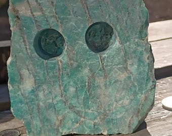 Amazonite Golem Rock Art