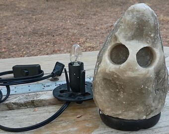Salt Rock Lamp Ghost Golem