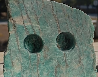 Amazonite Golem Rock Art