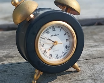 Tiny Gorham Miniature Dollhouse Mantle Clock