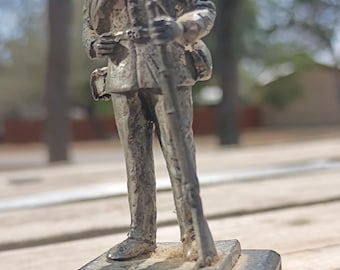 Pewter Soldier Mexican American War Figurine