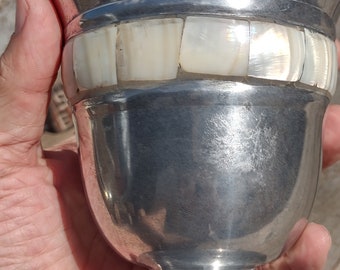 Silver Plated Cup Vase Chalice Goblet Classy Treasure