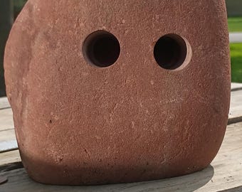 Big Red Rock Garden Golem