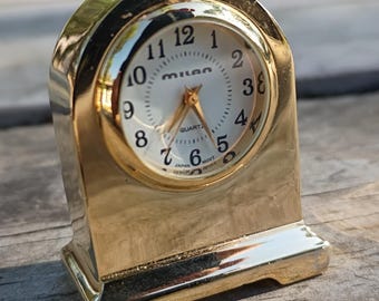 Tiny Milan Miniature Quartz Mantel Clock