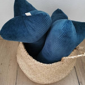 CORD Leseknochen Lesekissen Nackenkissen Leserolle Buchstütze BLAU