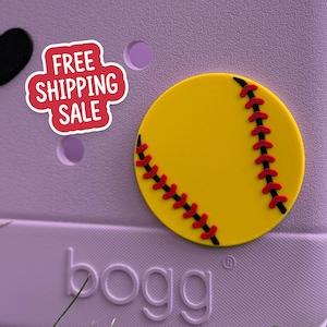 Softball Bogg Bag Charm – Sports Bogg Bag Charms, Bogg Bag Accessories, Bogg Bag Buttons, Bogg Bag Tags, Bogg Bag Bits
