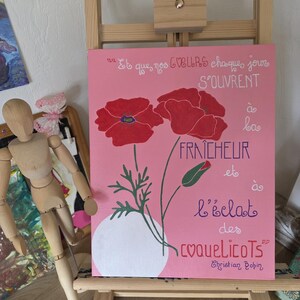 Acrylique sur carton entoilé 24x30 cm,vernie. Année 2025. Peinture originale et unique.