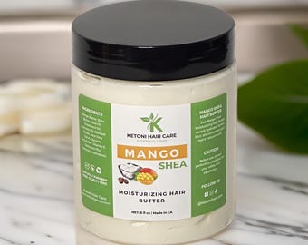 Mango Shea Hair Butter | Deep Moisturizing Treatment for Curly Hair