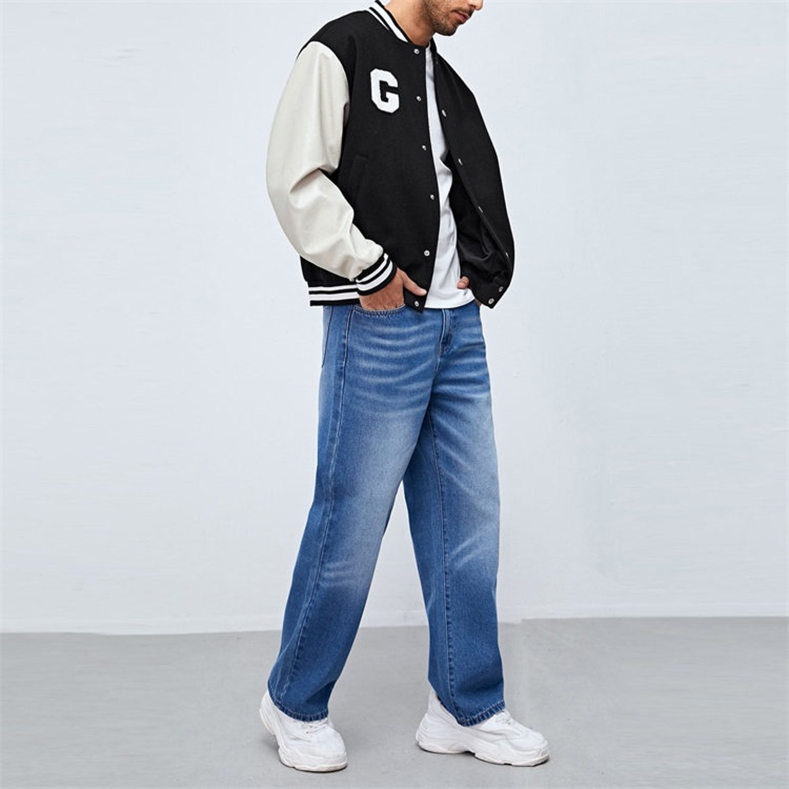 Original Leather Varsity Letterman Jackets For Men