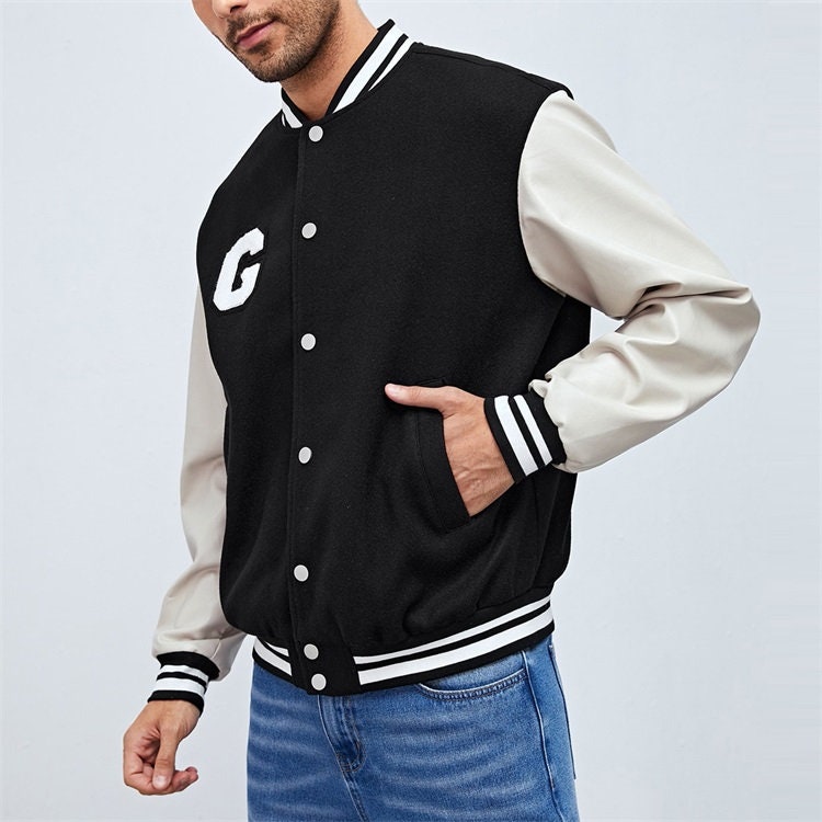 Original Leather Varsity Letterman Jackets For Men main image 1