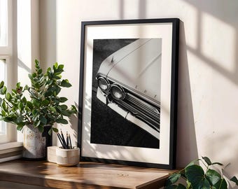 Classic Car Print | Vintage Automotive Wall Art | Garage Mancave Poster | Digital Download