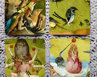 Hieronymus Bosch Coaster Set Garden of Earthly Delights