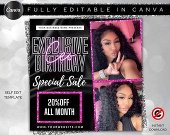 CEO Birthday Flyer Birthday Sale Ceo Birthday Sale Flyer Birthday Template Ceo Flyer DIY Ceo Birthday Flyer CEO Birthday Special Sale Flyer