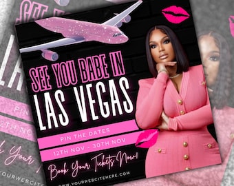 Traveling Makeup Artist Flyer Template, Traveling Business Flyer, Traveling Lash Tech, Traveling Hair Stylist, Cosmetic Beauty Travel Flyer