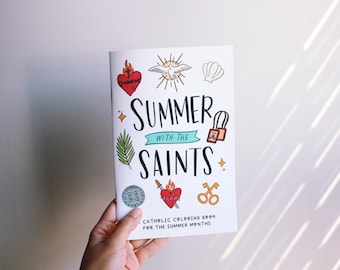 Summer with the Saints | Catholic Coloring Book