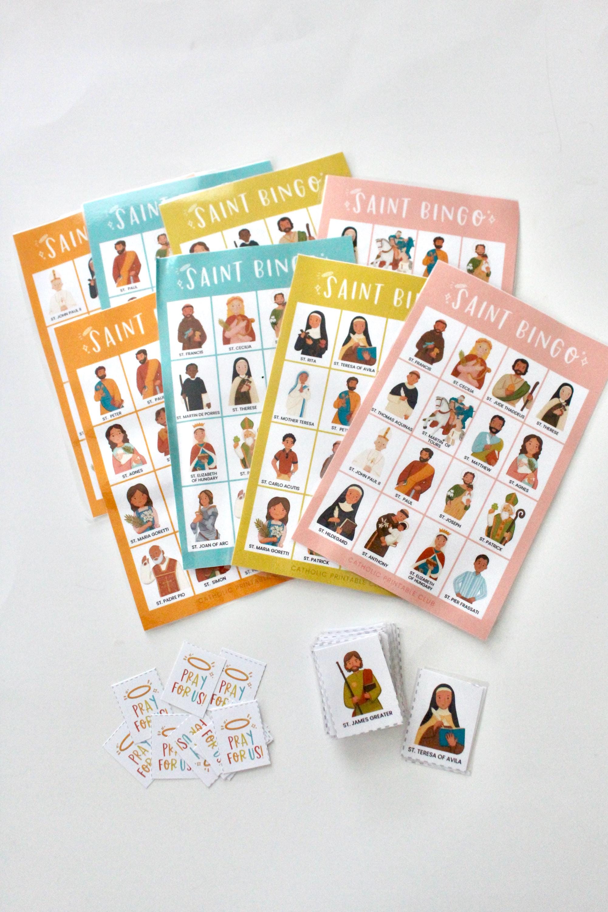 All Saints Day Activity Bundle | Catholic Kids Coloring Page & Saint ...