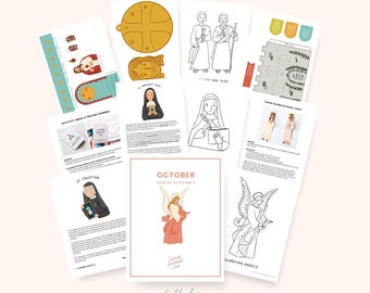 October Catholic Printable Pack Vol. 2 (Classroom)