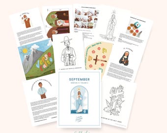September Catholic Printable Pack Vol. 2 (Classroom)