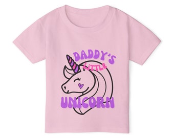 Papas kleines Einhorn - Heavy Cotton™ Kleinkind-T-Shirt