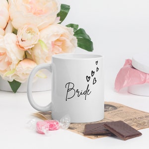 Bride Wedding Coffee Mug, Bride To Be Mug, Bride Mug, Bride Gift, Bride to be Gift, Bridal Shower Mug, Wedding gifts