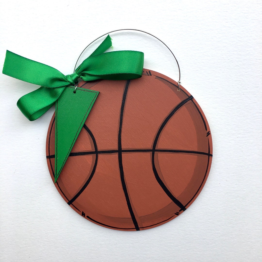 Basketball Player Christmas Ornament Basketball Coach Gift Etsy