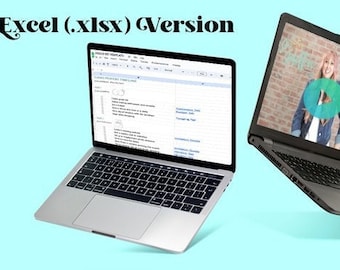 Hoja de cálculo de planificación de bodas de bricolaje Delovely (versión Excel .xlsx)