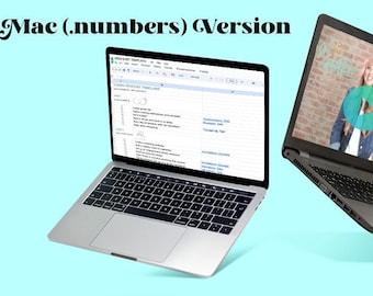 Hoja de cálculo de planificación de bodas DIY de Delovely (versión Mac .numbers)