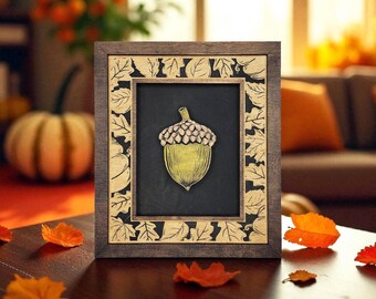 Acorn Frame - The Gathered Harvest Series
