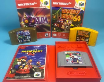 3D-utskrivet N64-kassettfodral - Anpassad skyddande förvaringslåda för retrospelsamlare