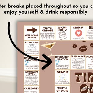 Tini Bit Older Birthday Board Game Espresso Martini Birthday Party Decor Girls Night Games Printable Drinking Board Game Bachelorette Board image 6