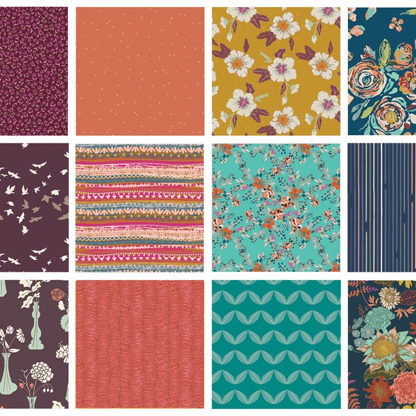 Gemstone Fabric Etsy