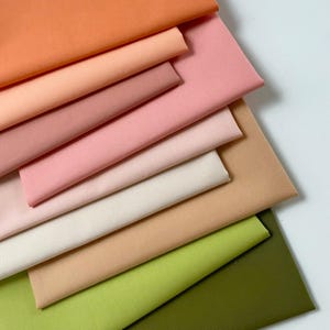 You&#39;re Getting Warmer Curated Bundle | Warm Tones | Multicolor Solid Quilt Fabrics | Various Art Gallery Solid Fabrics