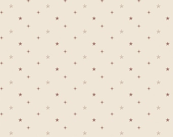 Starry Sky Snow | Christmas in the City | AGF Studio | Art Gallery Fabrics | CHC25811 | Dark Gold Stars | Sold by the 1/2 yard