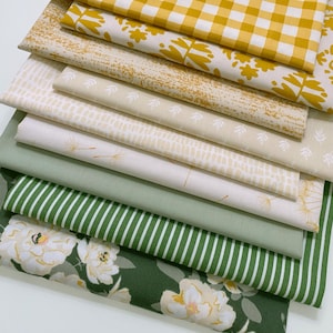 Dandelion Wishes Curated Quilt Bundle | Summer Colors | Various Art Gallery Designers and Collections