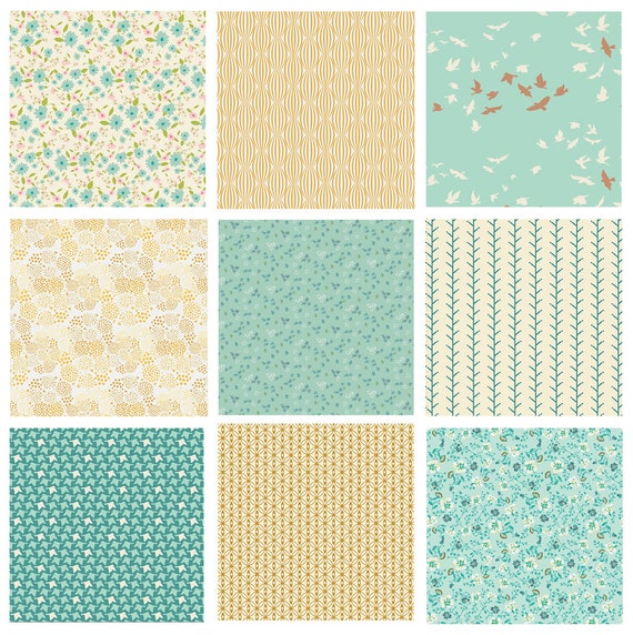 Art Gallery Fabrics Drops of Dew Designed by Sarah Watson