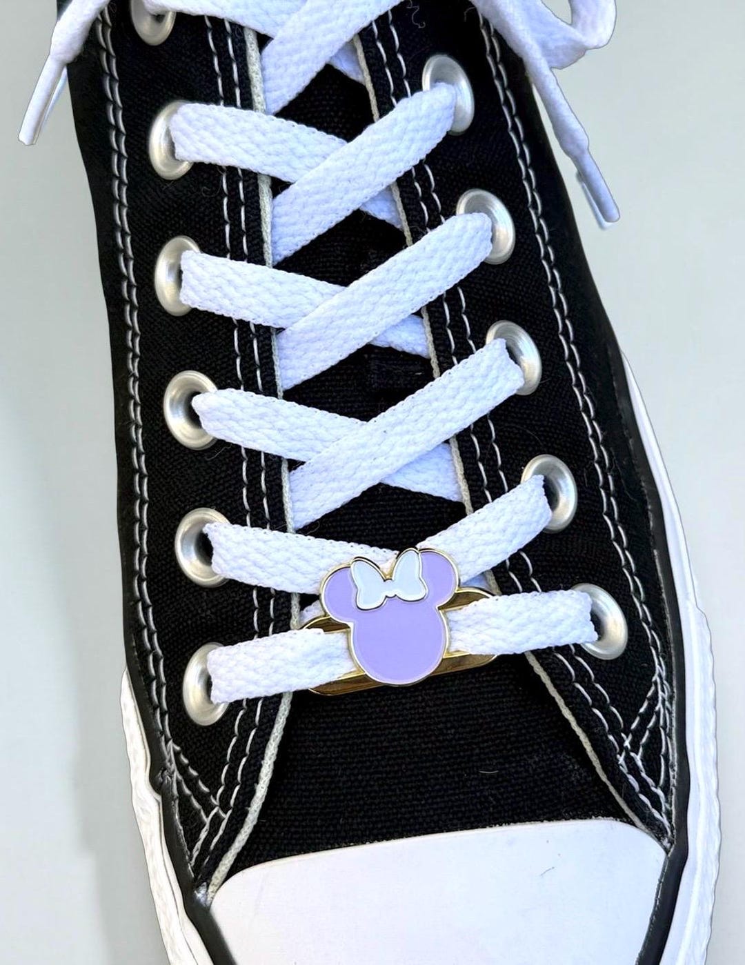 Minnie Shoelace Charms, Disney Lace Locks. New Spring Colors! - Etsy