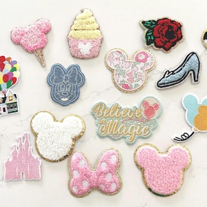 Disney Iron on Patch, Disney Chenille Patches