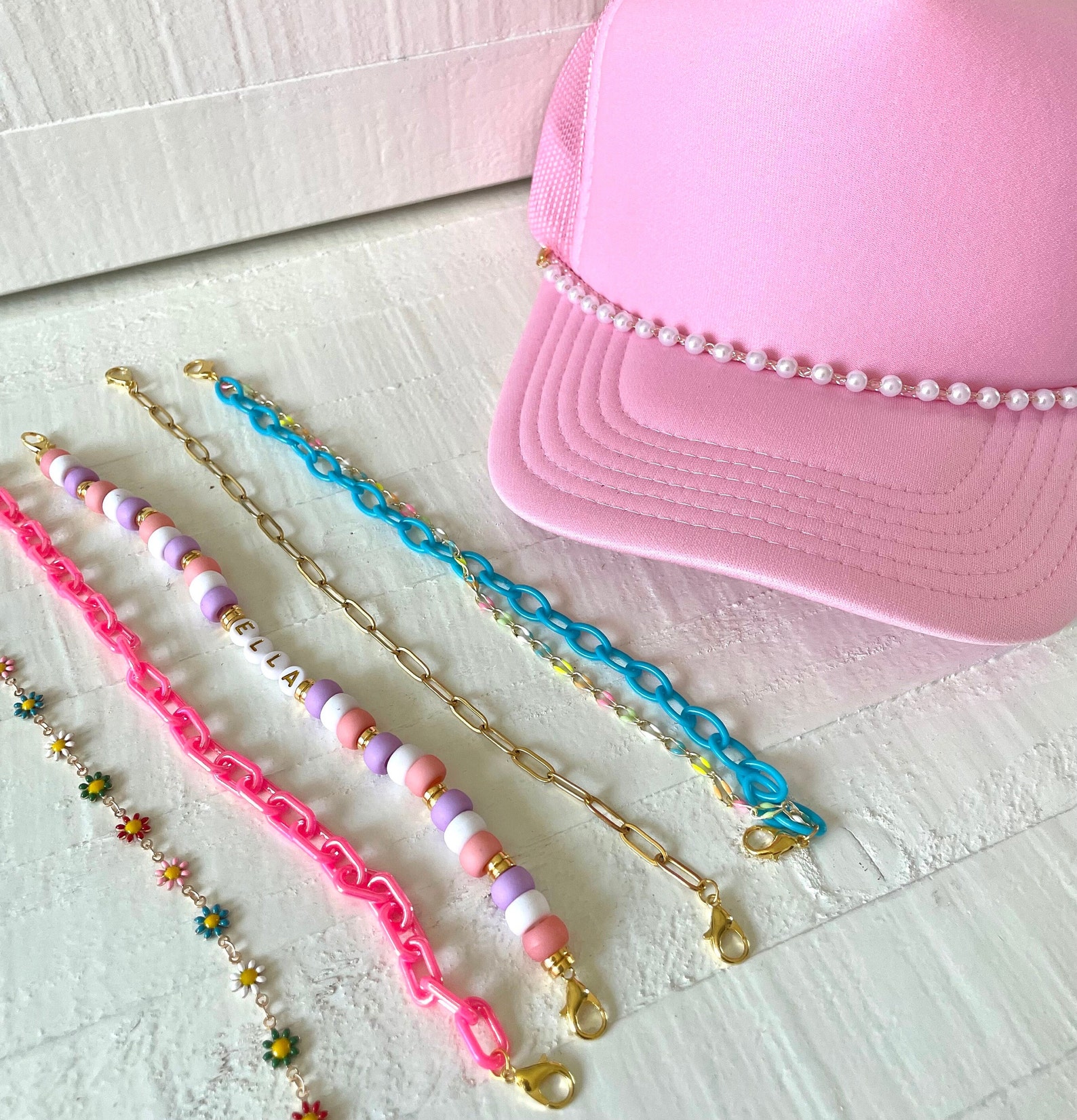Lucky Me Charms Vintage Trucker Hat