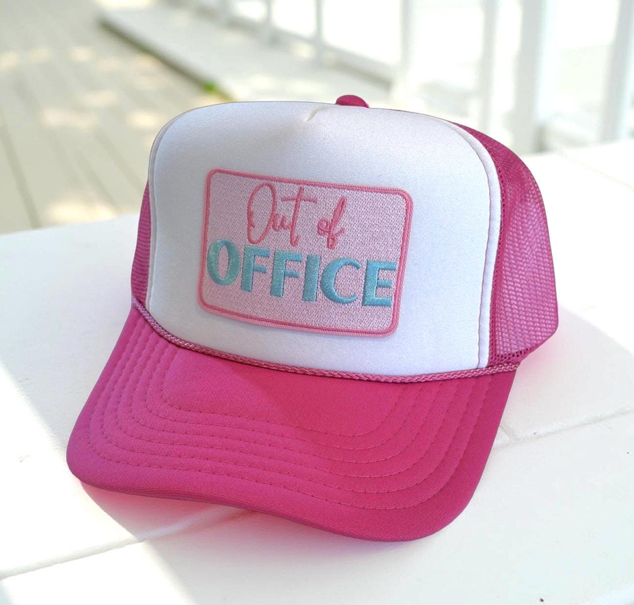 5⭐️ RATED! 3X HP?JUST IN OUT OF OFFICE floppy hat OUT OF OFFICE. | High quality produced by CAPS main image 4