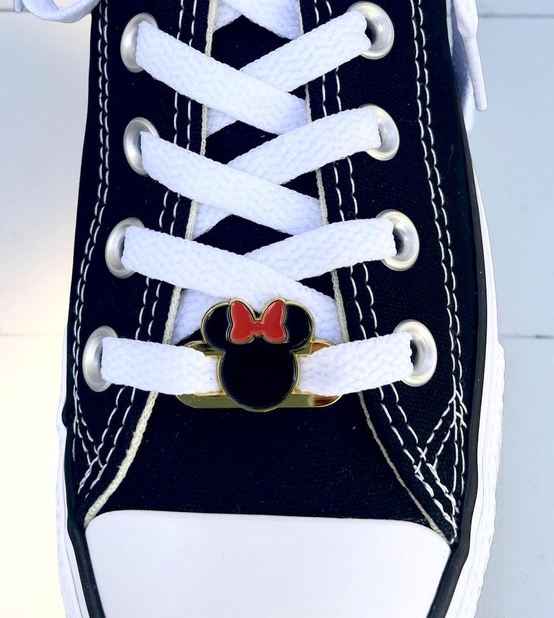 Minnie Shoelace Charms, Disney Lace Locks - Etsy