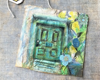 tea bag art