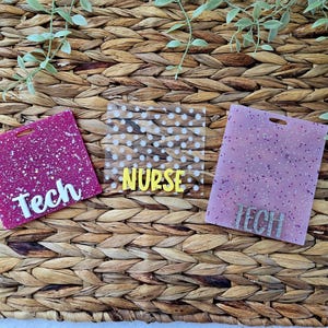 Custom badge buddy gift for nurses personalized badge buddy for ID badge buddy gift for healthcare badge buddies for nurse student gift