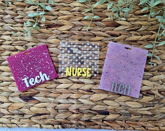 Personalized badge buddy for nurses badge buddy gift for nurses custom badge buddy for RN badge buddy gift for nurse badge buddy