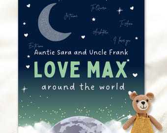 Personalized Children Book Gift for Nephew Gift for Boy Gift for Grandson Personalized Children Book Boy Personalized New Baby Aunt Gift
