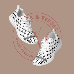 Athletische Keffiyeh Tritte | Sneakers - Leicht und bequem (Herrengrößen)