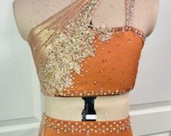 custom dance costume, lyrical dance costume