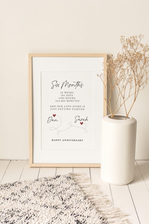 Month Anniversary Gift Boyfriend Gift Ideas Gifts for Men